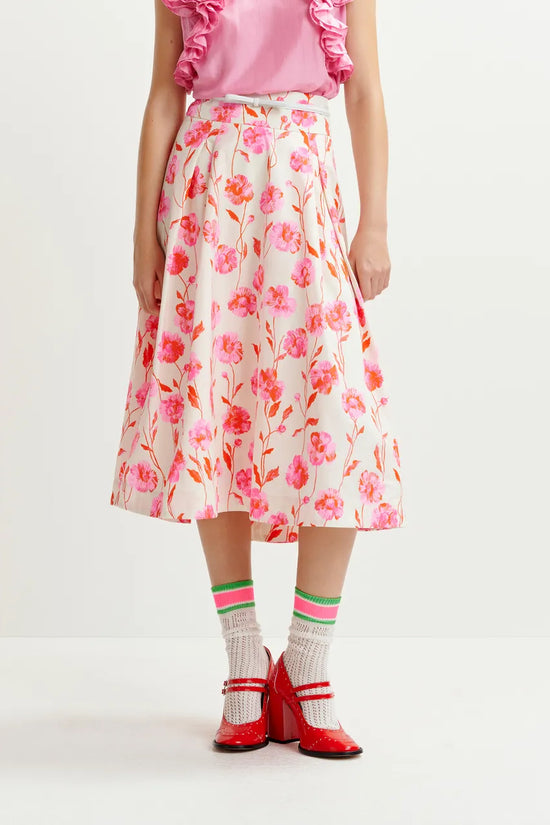 Essentiel Antwerp pleated midi skirt Hosanna