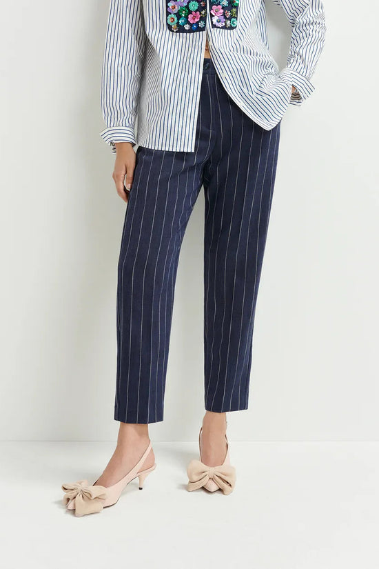Essentiel Antwerp pinstripe trousers Host