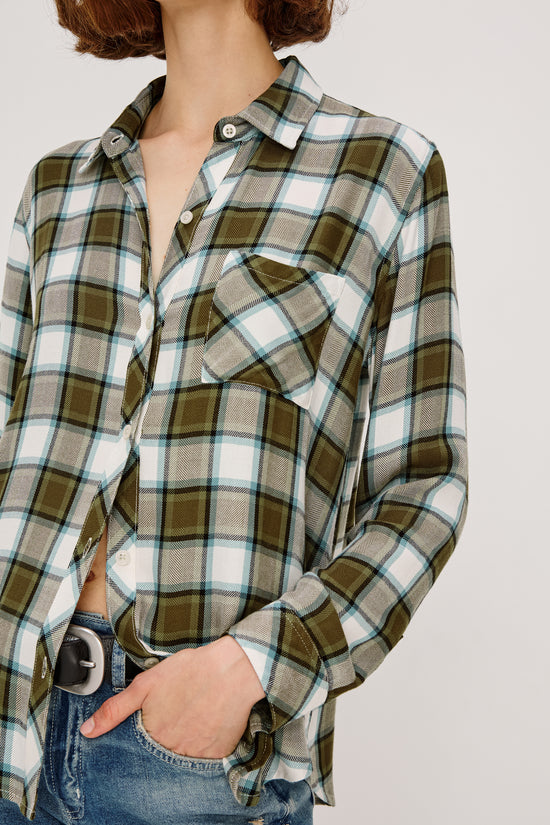 Rails check shirt Hunter