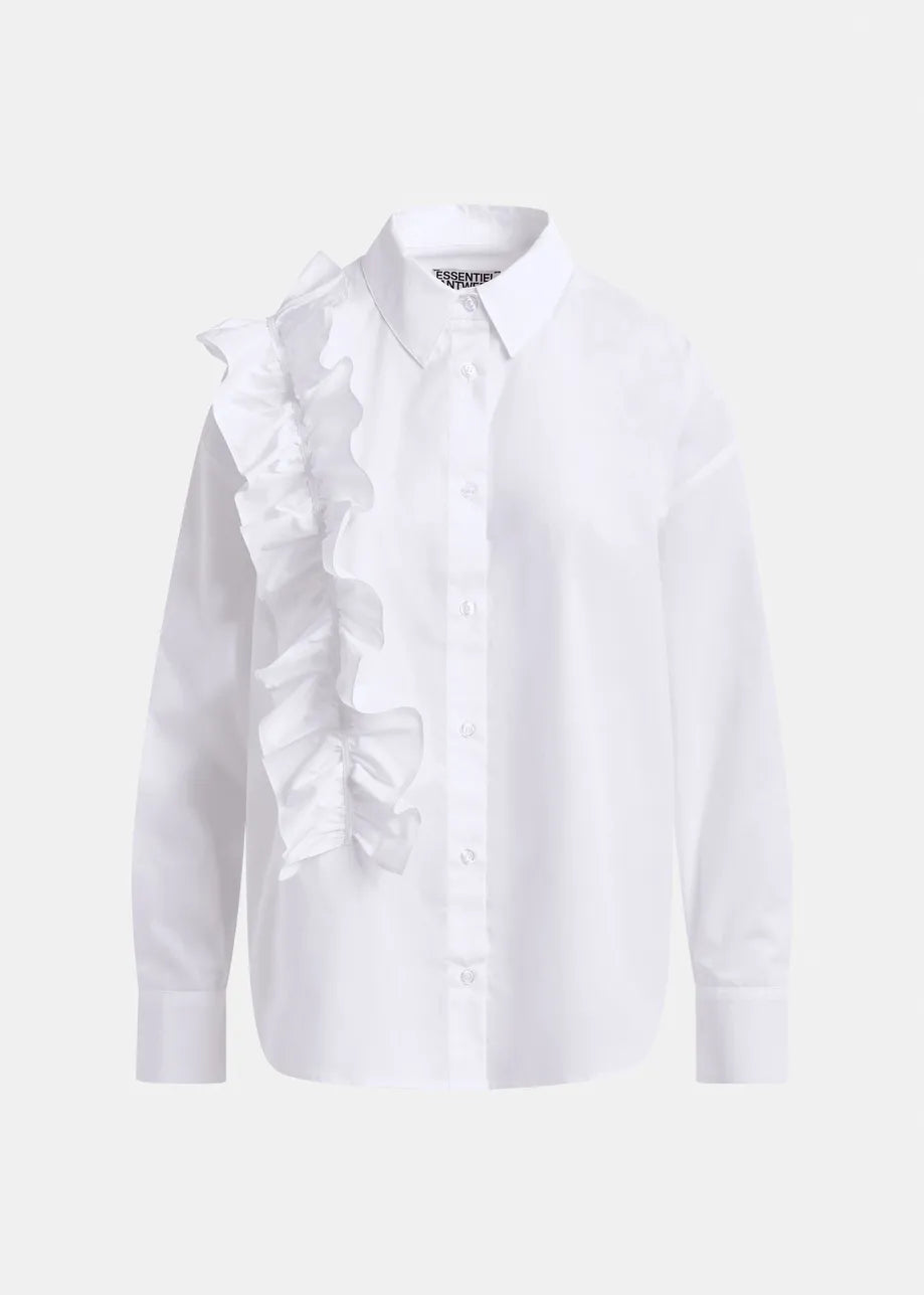 Essentiel Antwerp ruffle detailed shirt Ibody