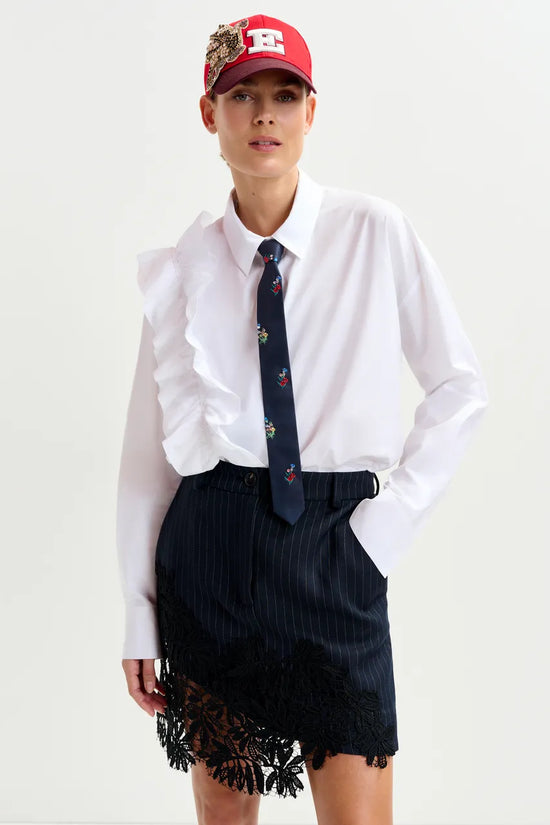Essentiel Antwerp ruffle detailed shirt Ibody