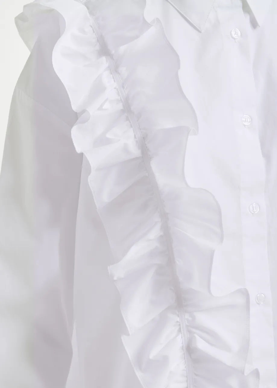 Essentiel Antwerp ruffle detailed shirt Ibody