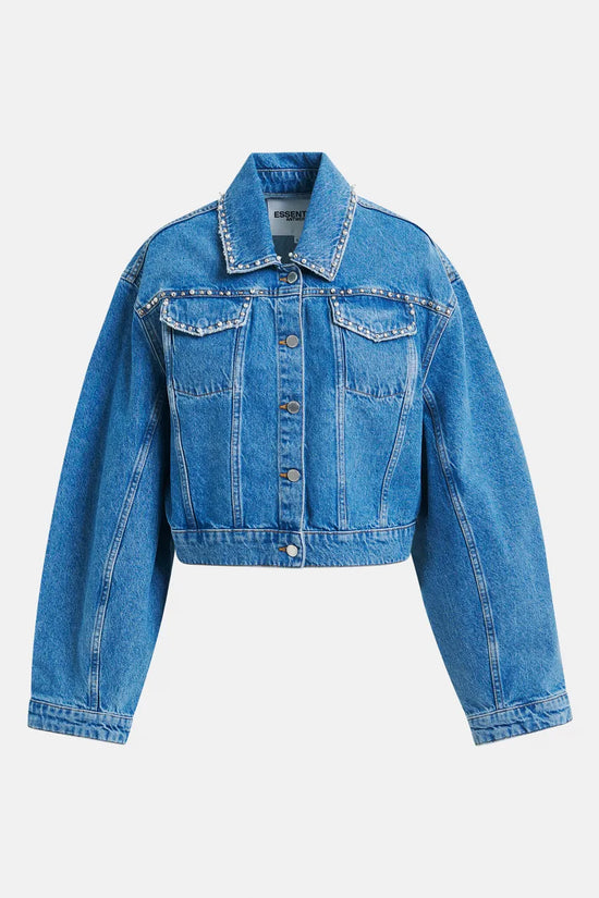 Essentiel Antwerp cropped denim jacket Idolized