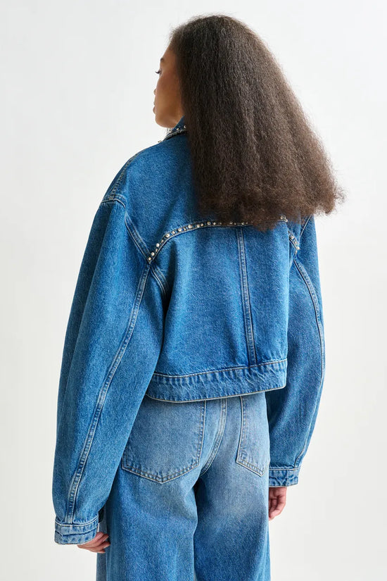Essentiel Antwerp cropped denim jacket Idolized