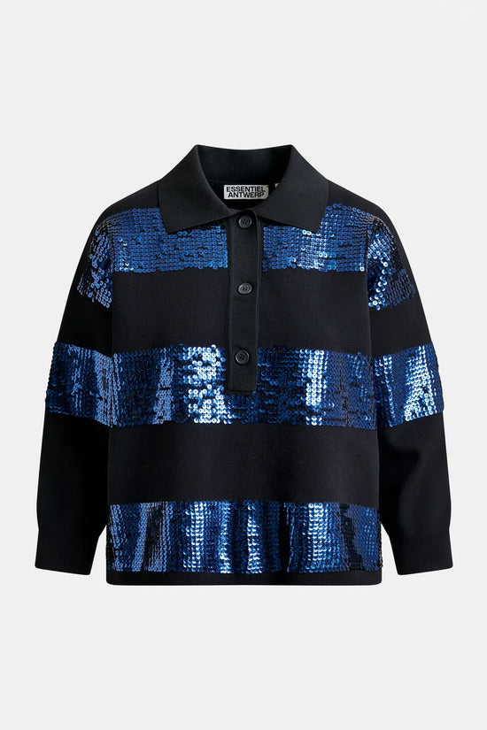 Essentiel Antwerp sequin polo Illuminati
