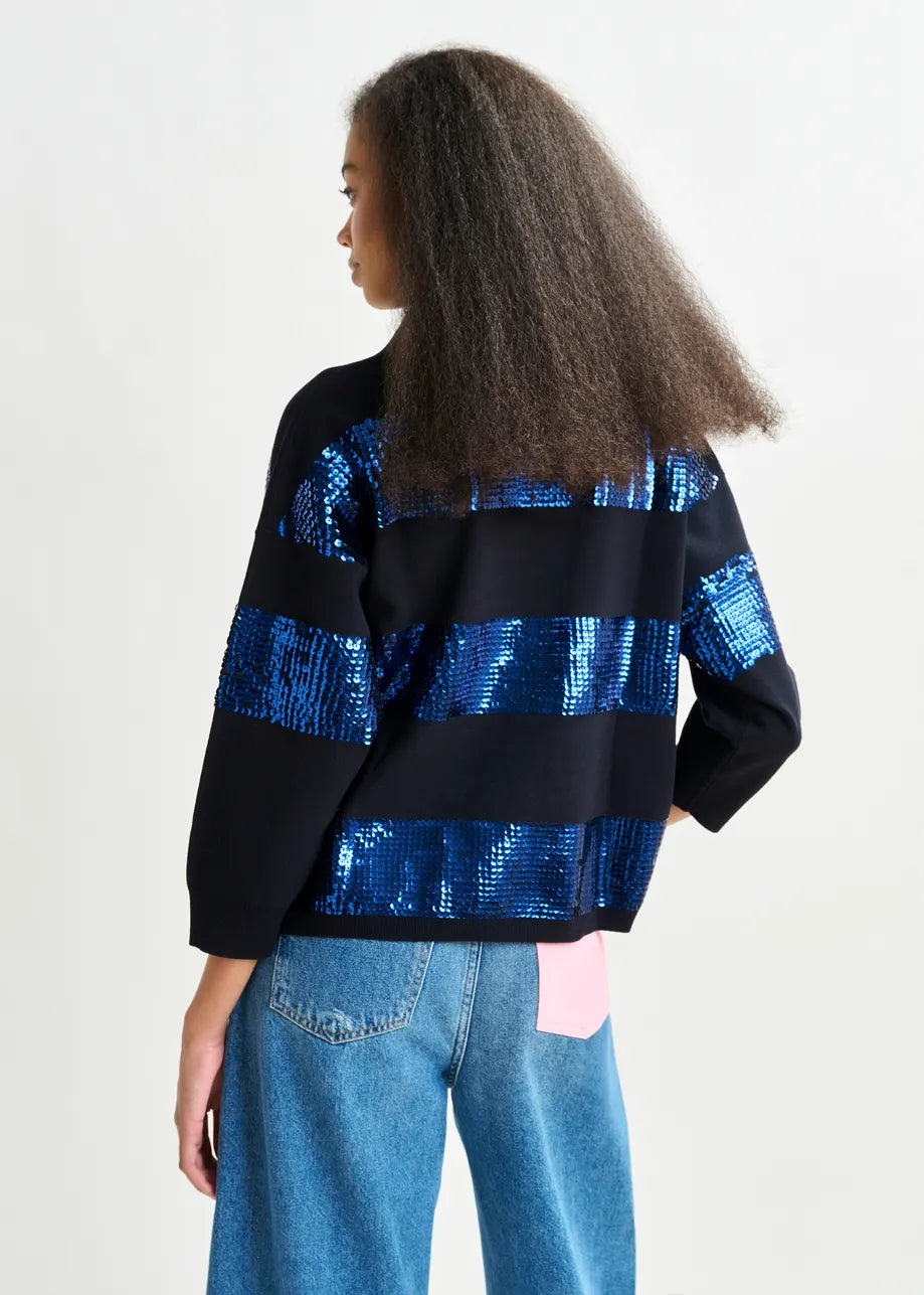 Essentiel Antwerp sequin polo Illuminati