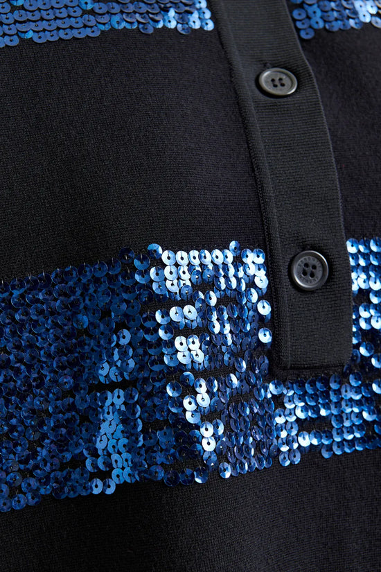Essentiel Antwerp sequin polo Illuminati