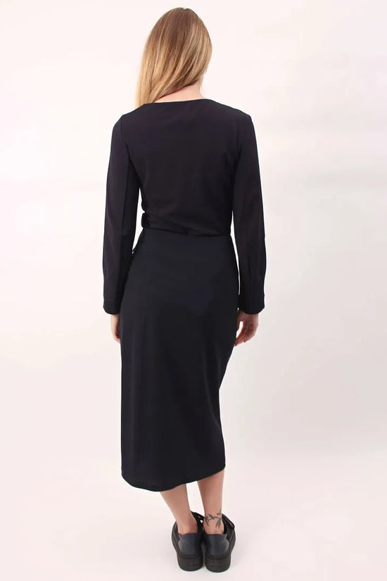 Max Mara Leisure silver buckle midi skirt Paolo