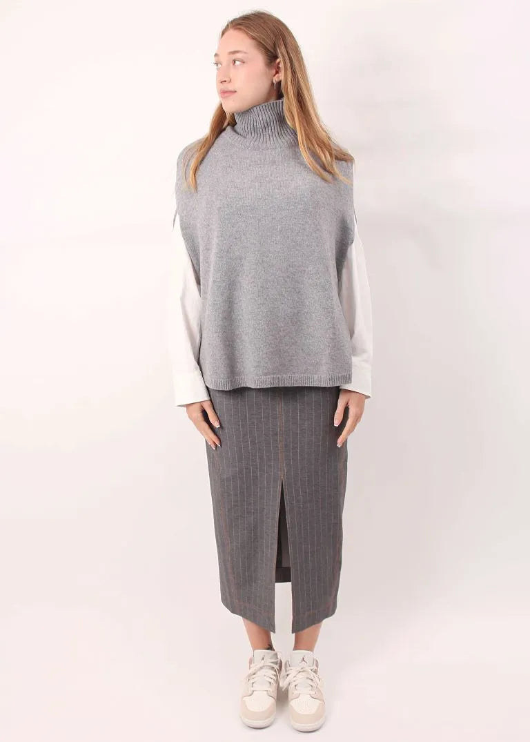 Max Mara Weekend polo neck tank top Annicane