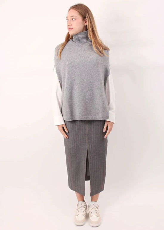 Max Mara Weekend polo neck tank top Annicane