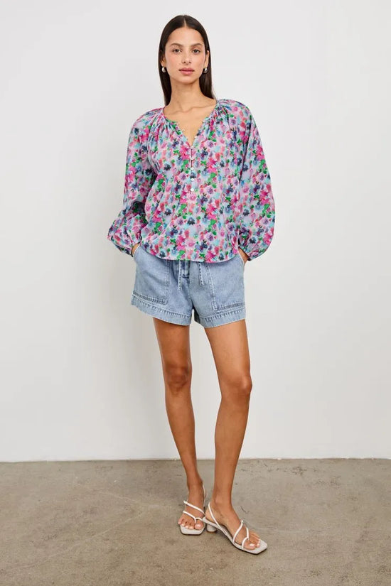 Rails spring meadow print top Indi