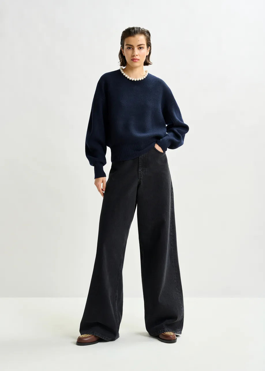 Essentiel Antwerp pearl embellished sweater Inti