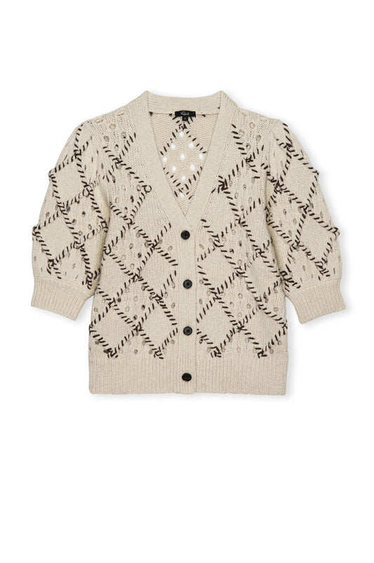 Rails patchwork cardigan Isla