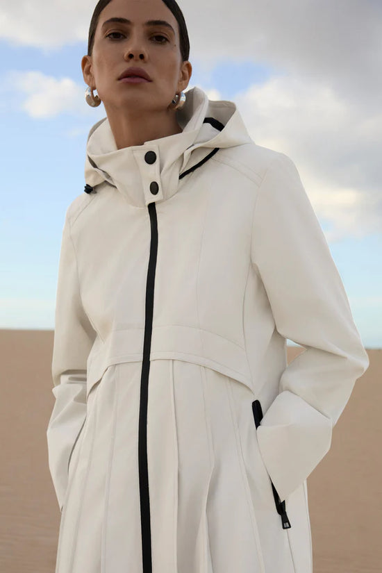 Creenstone Doreen pleated coat