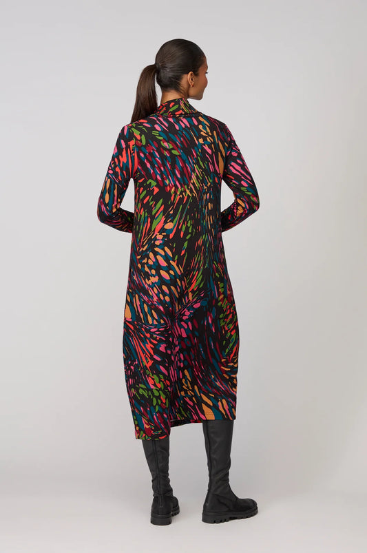 Sahara skyfire jersey dress Jfd6633-BSW