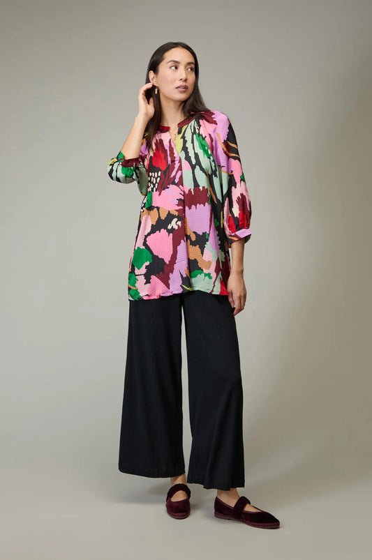 Sahara floral collage print top Jft6450-lfc
