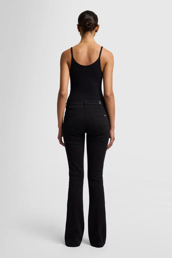 7 For All Mankind black rinsed bootcut jeans JSBO5260BF