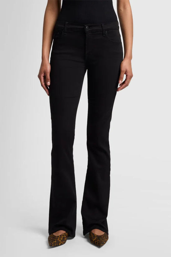 7 For All Mankind black rinsed bootcut jeans JSBO5260BF