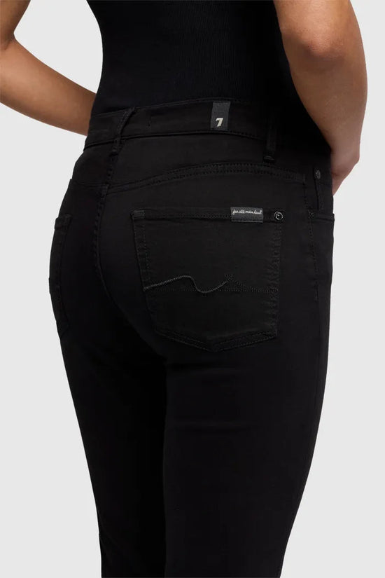 7 For All Mankind black rinsed bootcut jeans JSBO5260BF