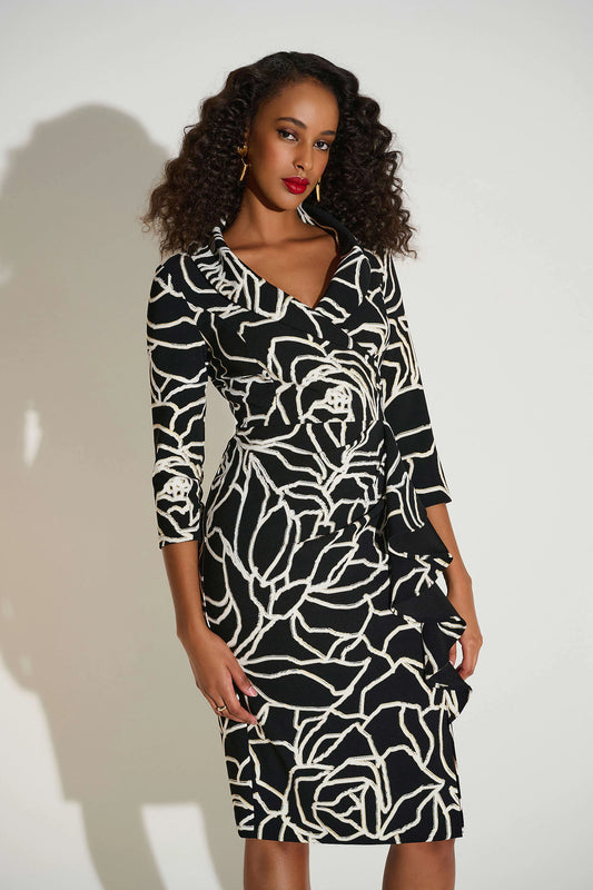 Joseph Ribkoff floral sheath dress 253786