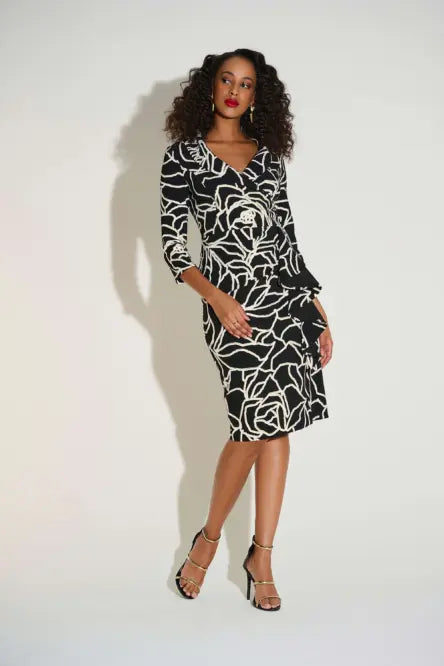 Joseph Ribkoff floral sheath dress 253786
