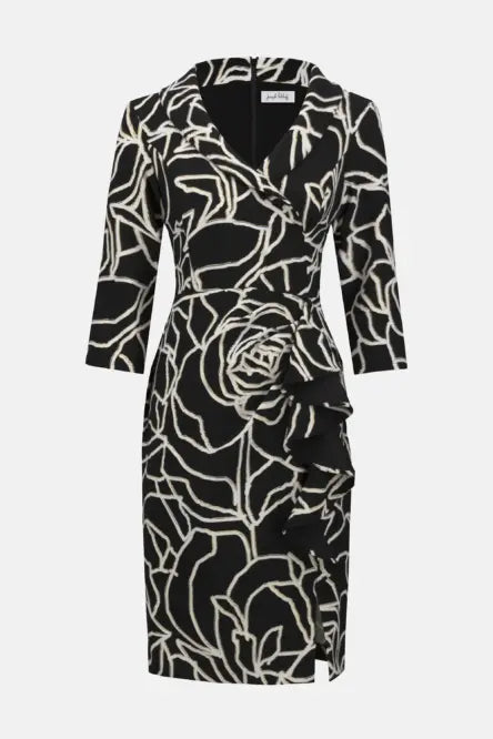 Joseph Ribkoff floral sheath dress 253786