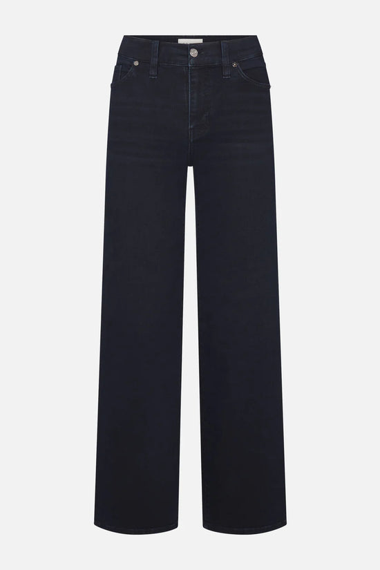 Frame Palazzo Jeans Century Blue – High Rise, Ultra-Stretch, Wide-Leg Fit LSP814