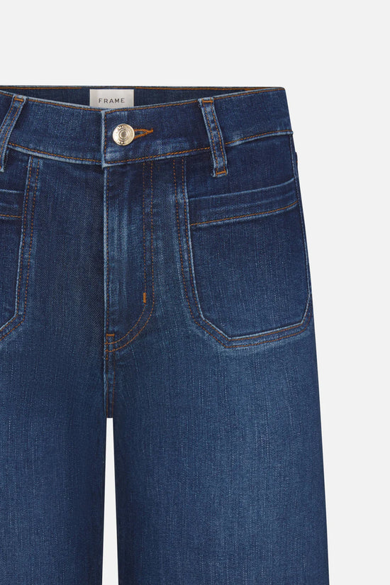 Frame Savior Le Slim Palazzo Long Modernist Pocket Jeans LSPIPL814