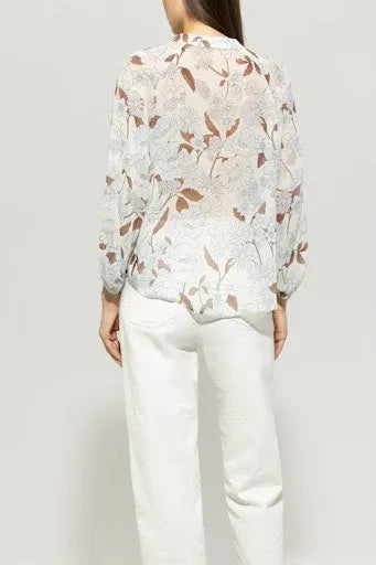 Luisa Cerano floral print blouse 218527
