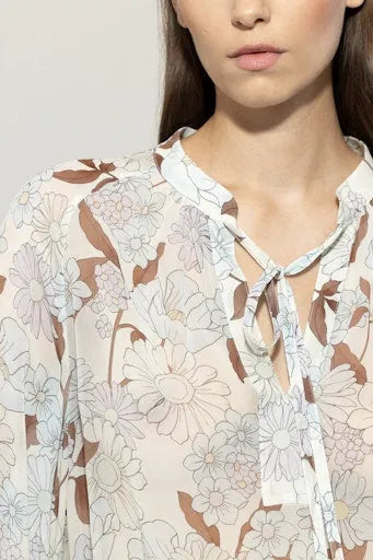 Luisa Cerano floral print blouse 218527