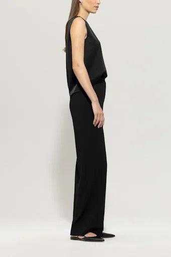Satin wide leg trouser 618744