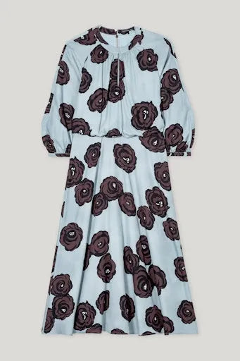 Luisa Cerano flower print maxi dress 718561