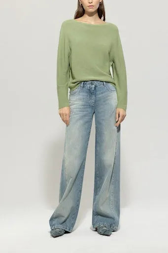 Luisa Cerano purl knit style sweater 118623