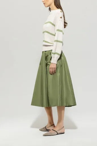 Luisa Cerano button shoulder sweater 118591