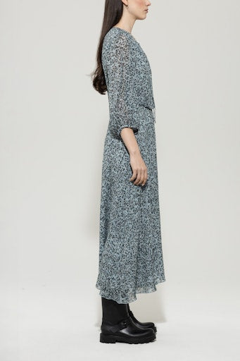 Luisa Cerano maxi print dress 728605