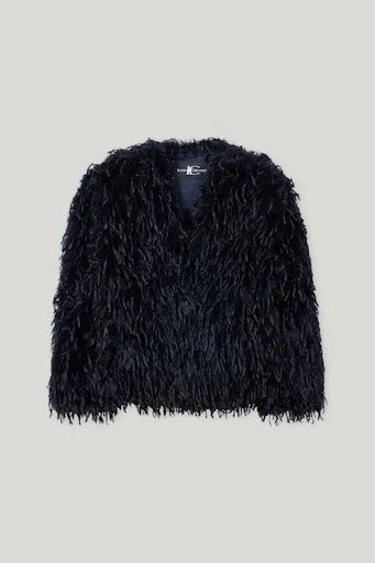 Luisa Cerano faux fur jacket