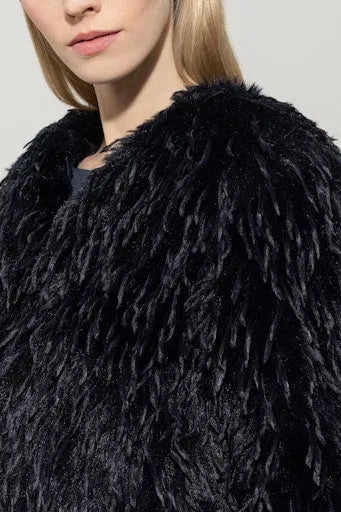 Luisa Cerano faux fur jacket