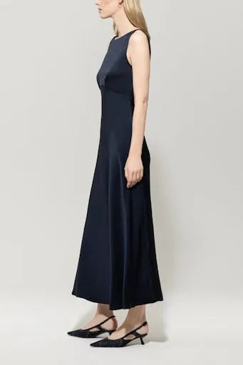 Luisa Cerano satin maxi dress 728602