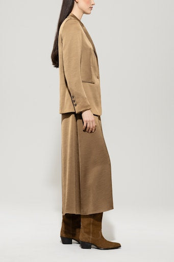 Luisa Cerano 1 button satin jacket 428007