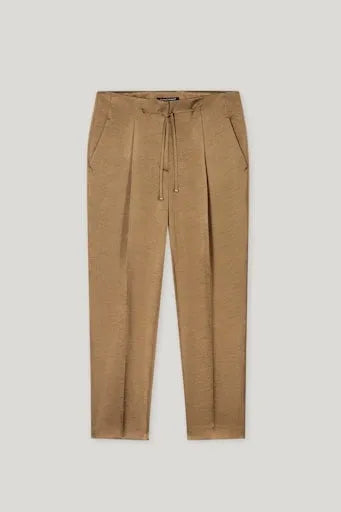 Luisa Cerano satin joggers 628801