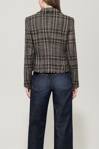 Luisa Cerano check jacket 428005