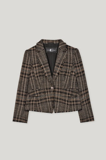 Luisa Cerano check jacket 428005