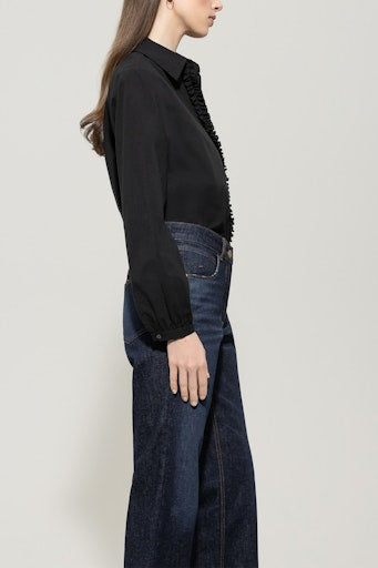 Luisa Cerano cotton voile blouse 228596