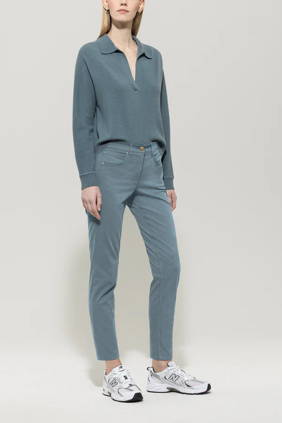 Luisa Cerano high stretch blue denim 627600