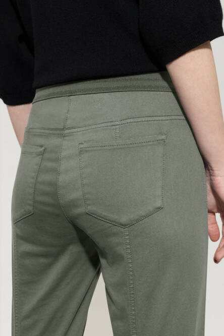 Luisa Cerano high stretch khaki denim 627600