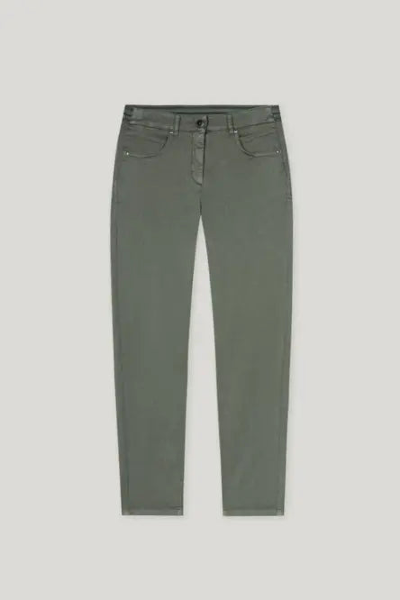 Luisa Cerano high stretch khaki denim 627600