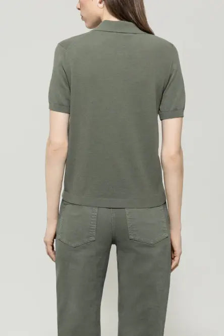 Luisa Cerano knit polo shirt 128654