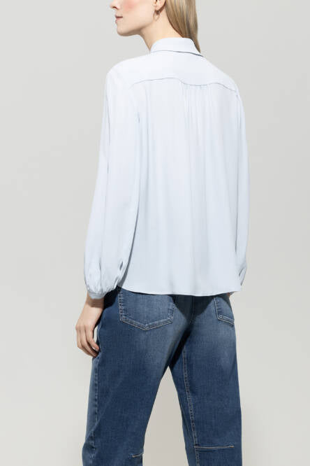 Luisa Cerano tie front blouse 228599