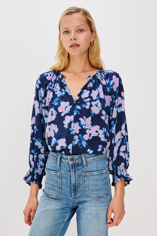 Rails midnight floral print top Mariah