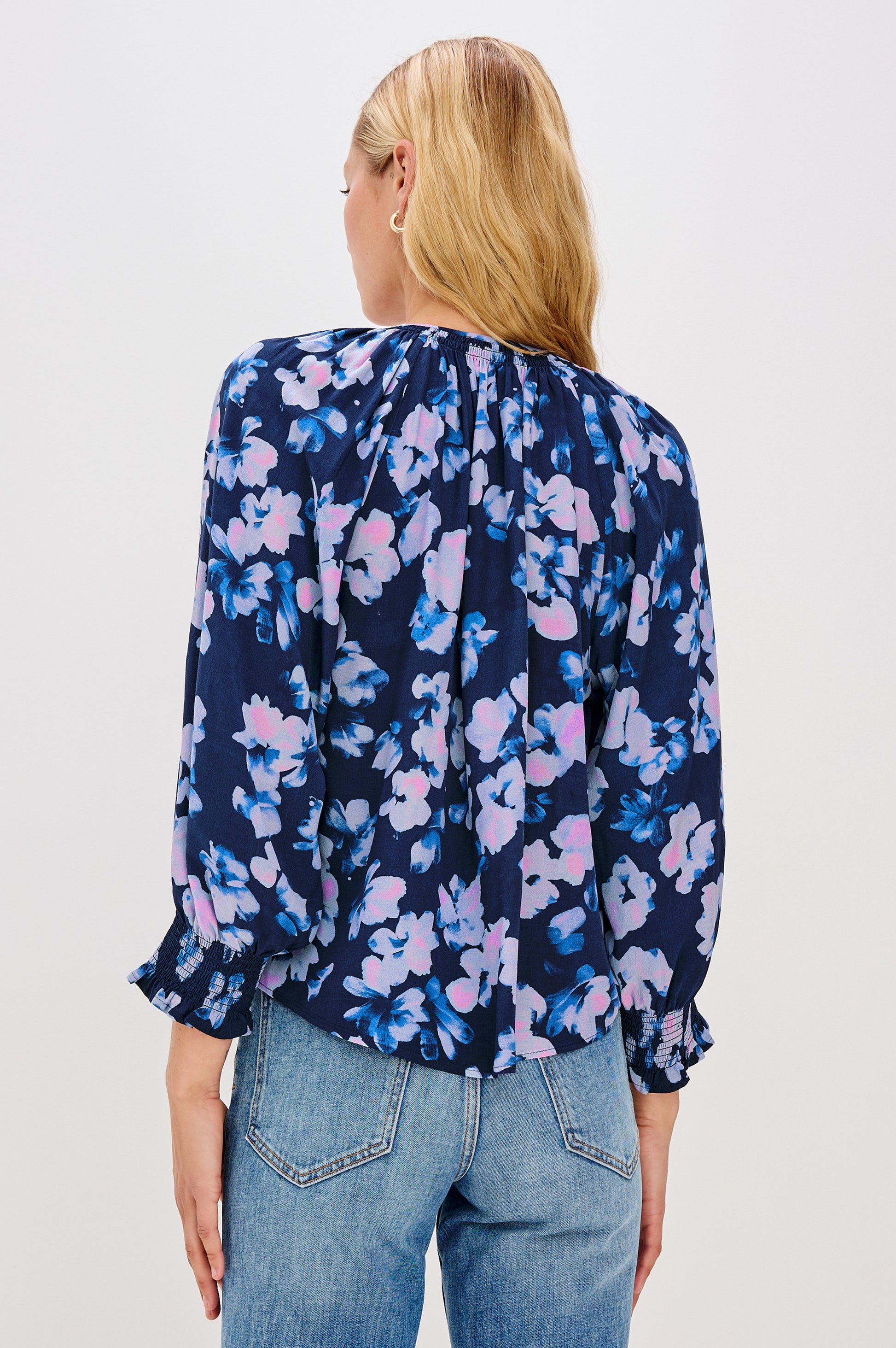 Rails midnight floral print top Mariah